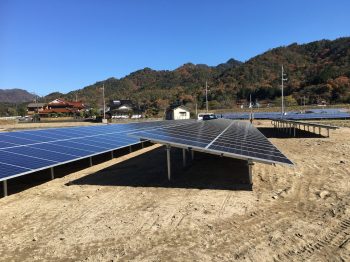 白木町太陽光工事2